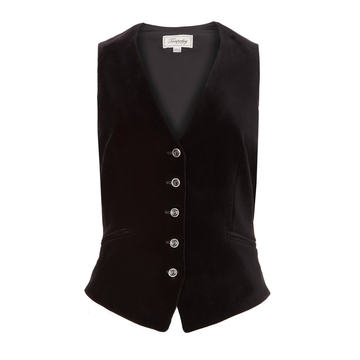 Clove Velvet Waistcoat