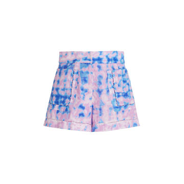 Mielle Tie-Dye Linen Shorts