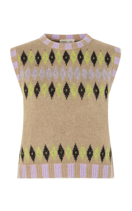 Lotti Fair Isle Knit Sweater展示图