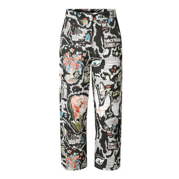 Presley Printed Organic Cotton Pants