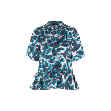 Petra Printed Crepe Top