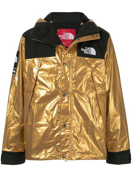 TNF Metallic Mountain短款派克大衣展示图