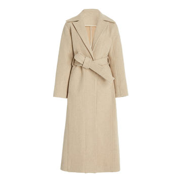 Romina Belted Wool Coat