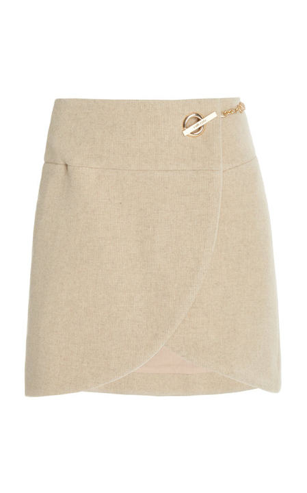 Cicely Wool Mini Skirt展示图