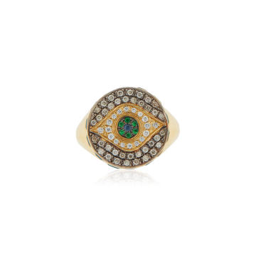 18K Yellow Gold Dawn Candy Chevalier Ring