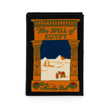 The Spell Of Egypt Embroidered Clutch