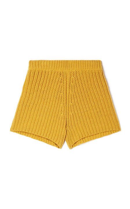 Pucon Ribbed Virgin Wool-Blend Shorts展示图