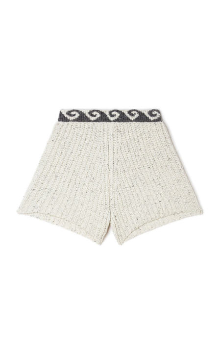 Andean Waves Eco Wool-Blend Shorts展示图