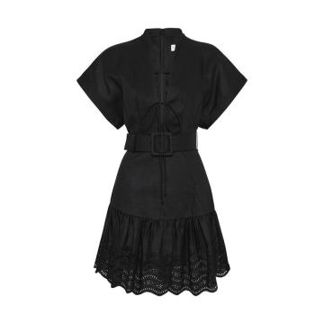 Zahara Linen Mini Dress