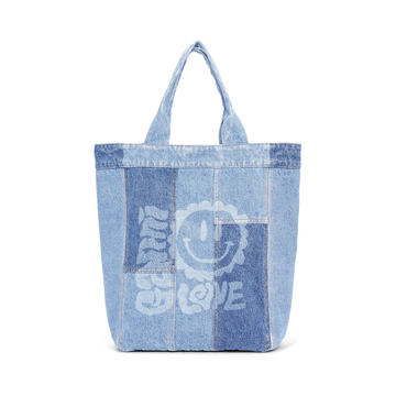 Patchwork Denim Tote