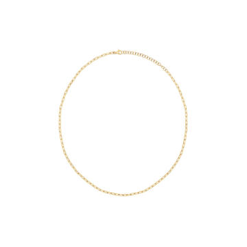 Mini 14k Gold Chain-Link Necklace