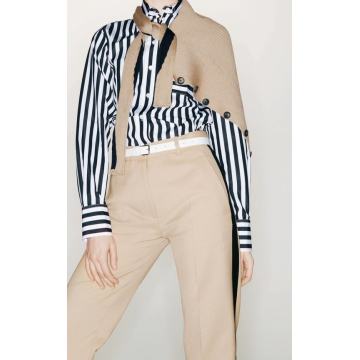 Racer-Stripe Cotton-Blend Pants