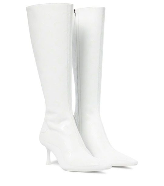 Mytheresa独家发售 — x Marine Serre皮革及膝靴展示图