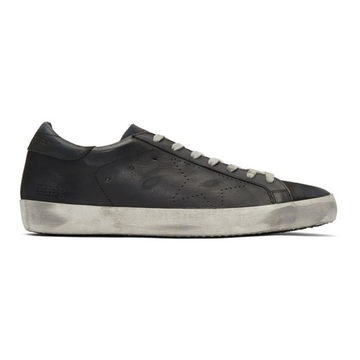 Black Skate Superstar Sneakers