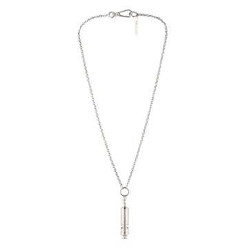 chain-link whistle necklace