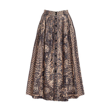 Juliette Printed Cotton Skirt