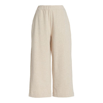 Cropped Cotton Pants