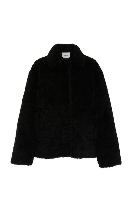 Textured Faux Fur Jacket展示图