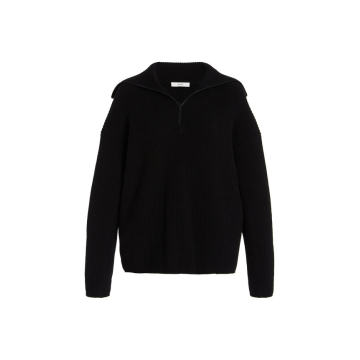 Ribbed Wool-Cashmere Top
