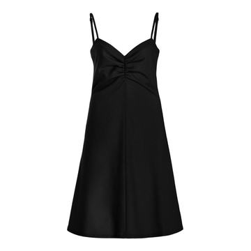 Fitted Wool-Blend Cami Dress