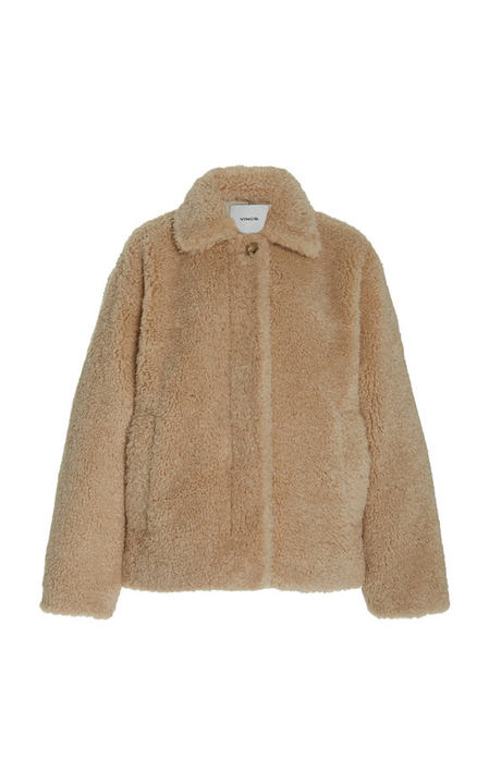 Textured Faux Fur Jacket展示图