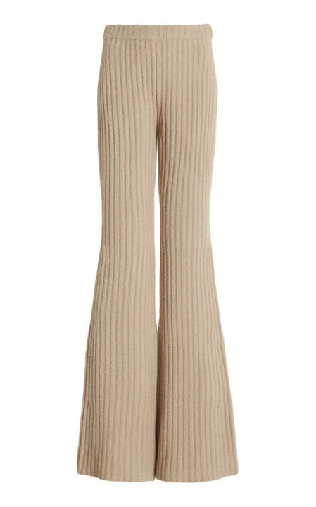 Miles High-Waisted Cashmere-Silk Pants展示图