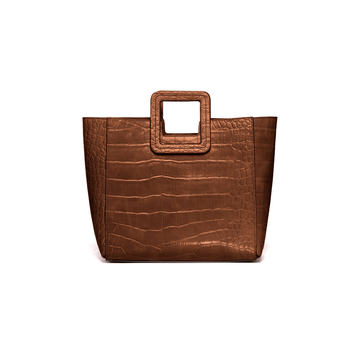 Shirley Leather Tote Bag