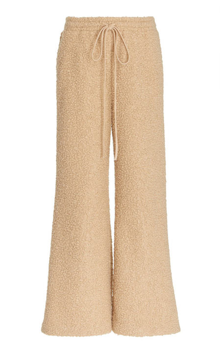 Rabbit Faux Shearling Wide-Leg Sweatpants展示图