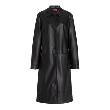 Maura Vegan Leather Coat