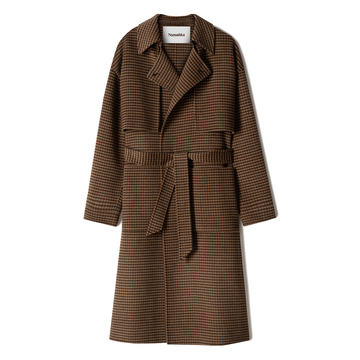 Ara Wool-Silk Trench Coat