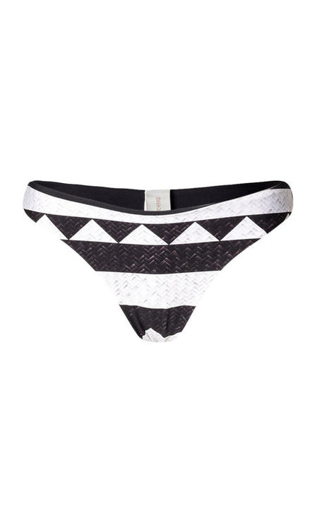 Sezze Striped Bikini Bottoms展示图