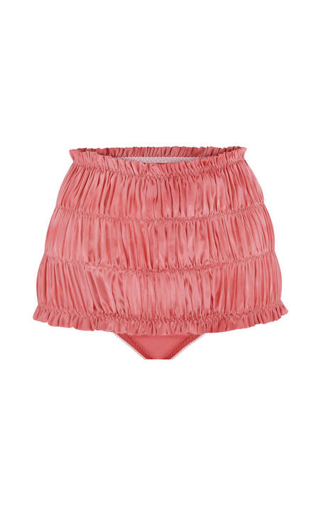 Sunday Ruffled Silk Mini Shorts展示图