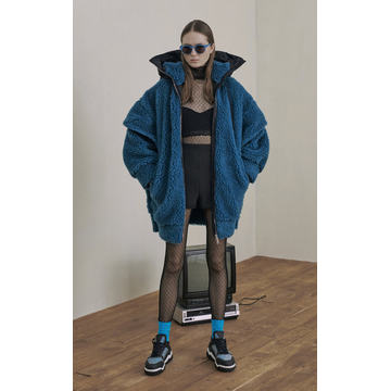 Oversized Terry Coat