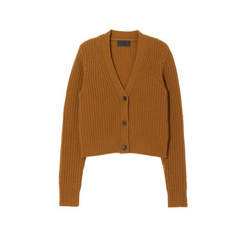 Alexis Ribbed Cashmere Cardigan