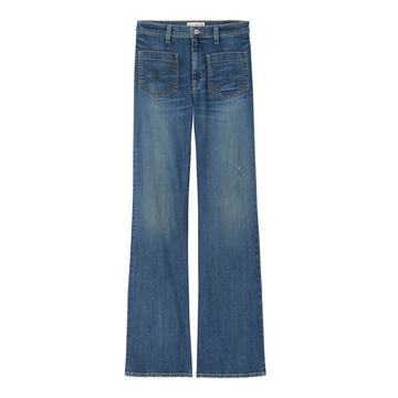 Brindie Stretch Flared-Leg Jeans