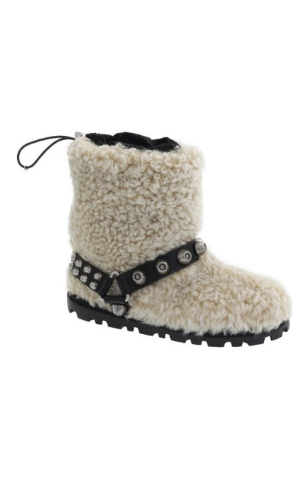 Shearling Studded Winter Boots展示图