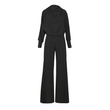 Advices From Wonderland Draped Crepe Jumpsuit