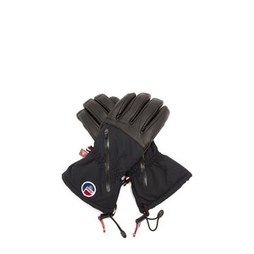 Deneriaz leather-panelled ski gloves