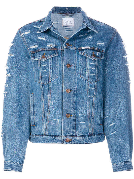 Babe denim jacket展示图