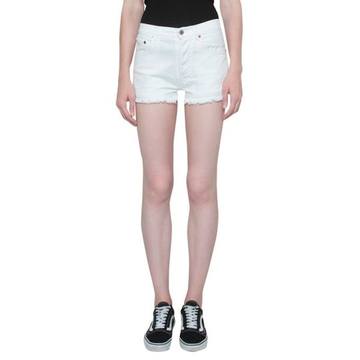 Forte Couture Kalifornia Cotton Denim Zipped Shorts