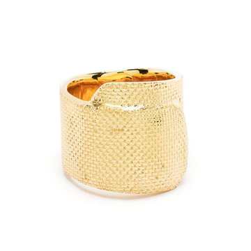 textured band ring