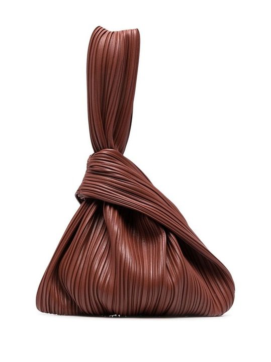 Jen pleated faux-leather bag展示图