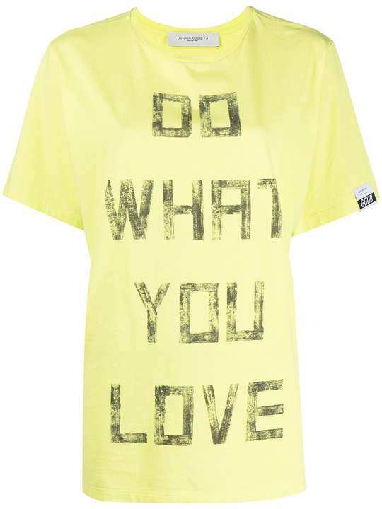 Do What You Love 印花T恤展示图