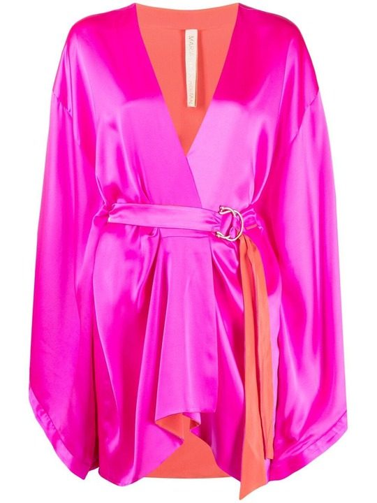Flamingo 束腰长罩衫裙展示图