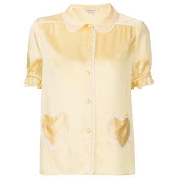 Lovie silk short-sleeved shirt