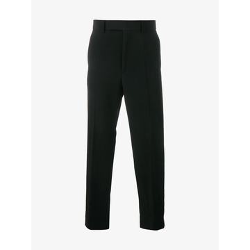 tailored wool trousers