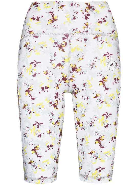 TruePurpose floral-print cycling shorts展示图