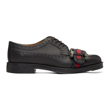 Black Beyond Tag Brogues