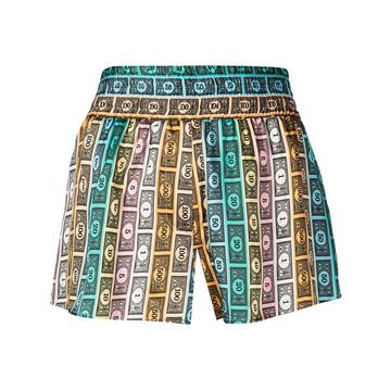 Corey monopoly money print shorts