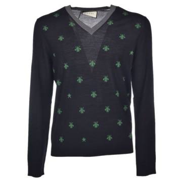 Gucci Bee And Star Knitted Jumper